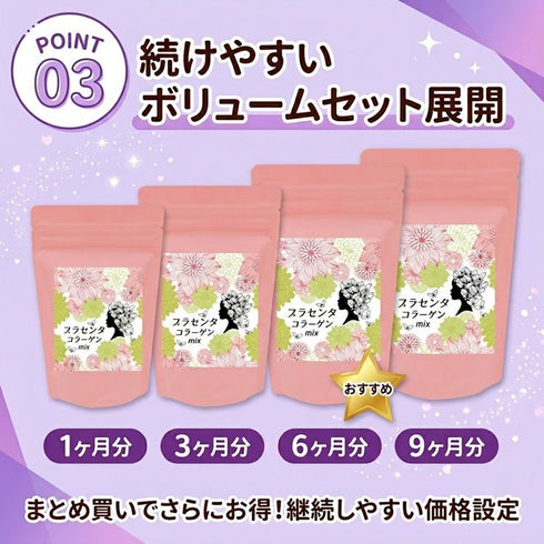 【SKU - 408】プラセンタ コラーゲンミックス - サプリ専門店 ギャバ太郎SHOP本店