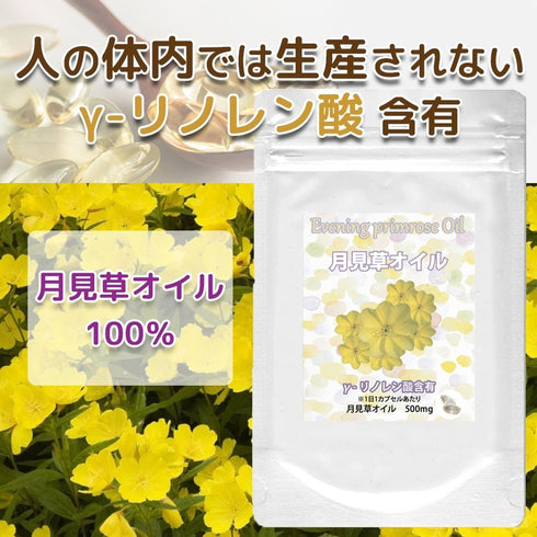 【SKU - 409】月見草オイル ガンマ(γ) - リノレン酸含有 | ホルモンバランスをサポート - サプリ専門店 ギャバ太郎SHOP本店